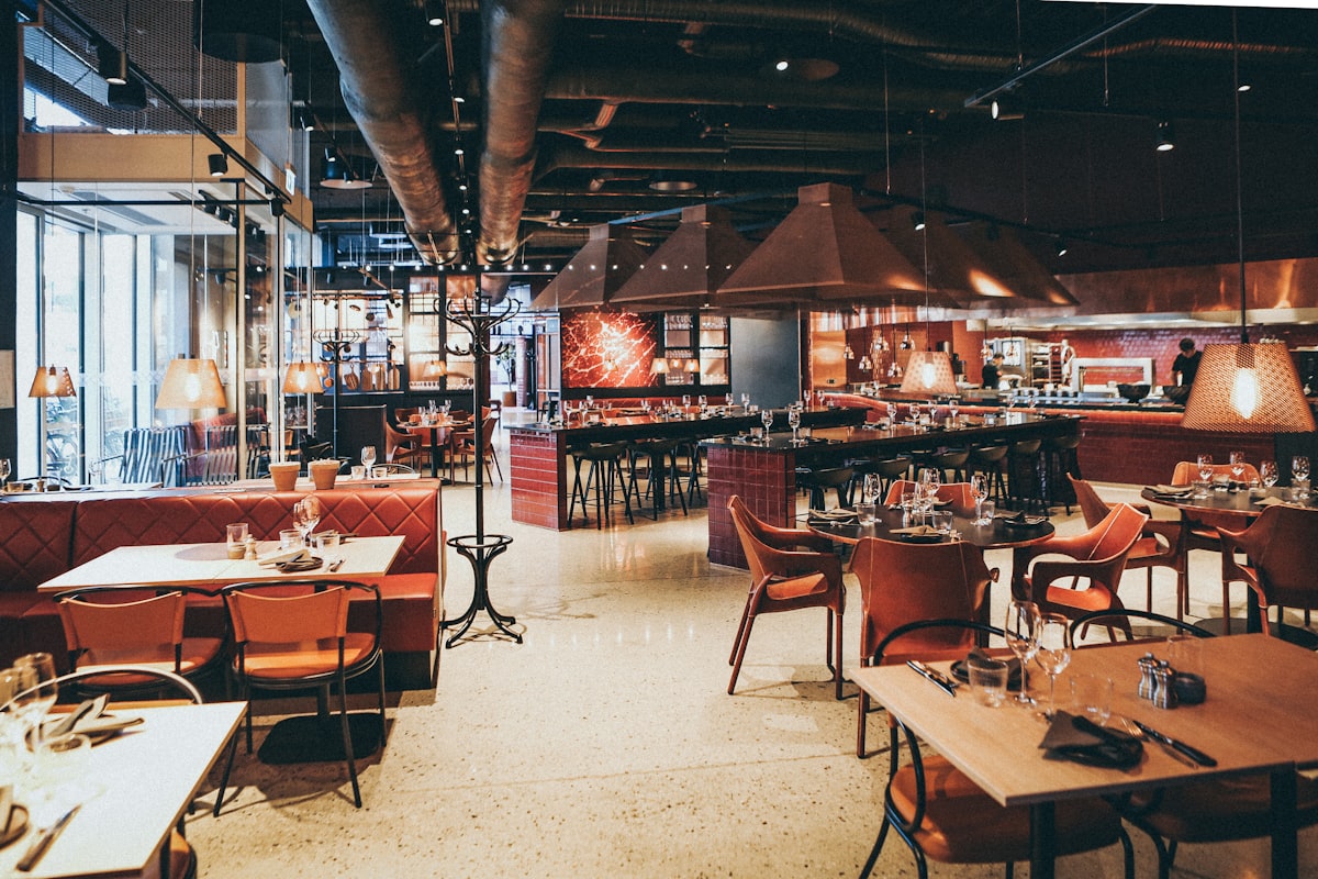 Sydney restaurant dining experience with strong brand identity